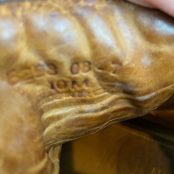 Vintage Cole Haan Country Lace Up Ankle Boots Men 10M Brown Leather Rugged Work - Picture 10 of 15